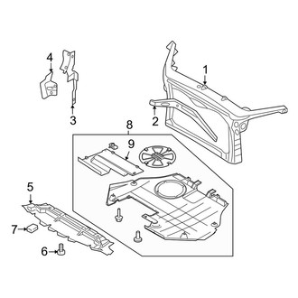 Lincoln OE - Radiator Support