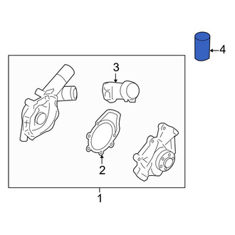 Lincoln OE - Engine Coolant Pipe
