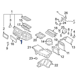 Lincoln OE - Cabin Air Temperature Sensor