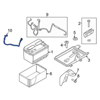 Lincoln OE - Battery Ground Strap