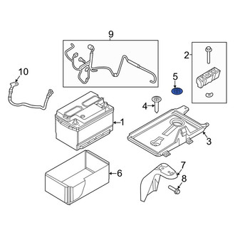 Lincoln OE - Battery Tray Nut