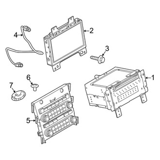 Lincoln OE - Electrical - Navigation System Components (Base)
