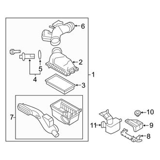 Lincoln OE - Engine / Transaxle - Air Intake