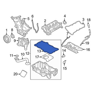 Lincoln OE - Engine Oil Pan Gasket