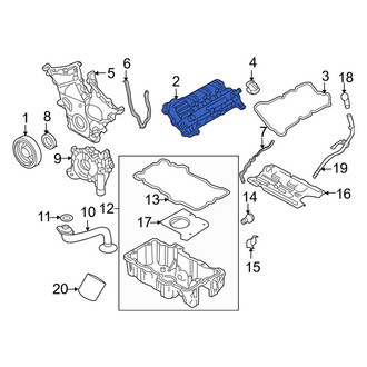Lincoln OE - Right Engine Valve Cover