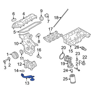 Lincoln OE - Engine Oil Pump Pickup Tube