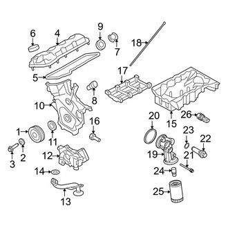 Lincoln OE - Engine / Transaxle - Engine Parts (Base)