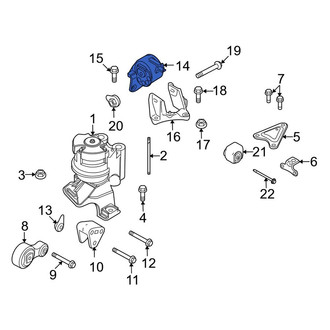 Lincoln OE - Automatic Transmission Mount