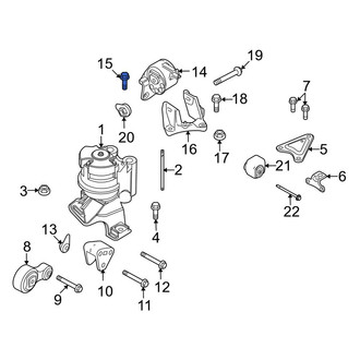 Lincoln OE - Automatic Transmission Mount Bolt