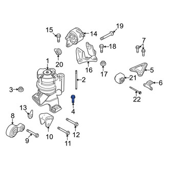 Lincoln OE - Front Engine Mount Bolt