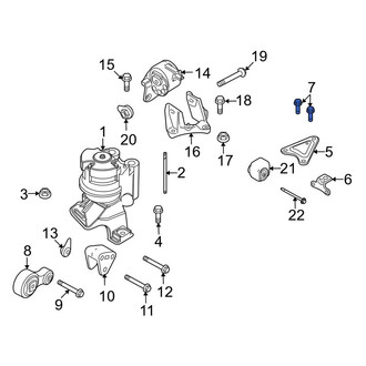 Lincoln OE - Front Engine Mount Bolt