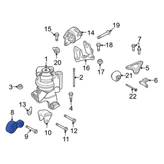 Lincoln OE - Lower Engine Support Rod