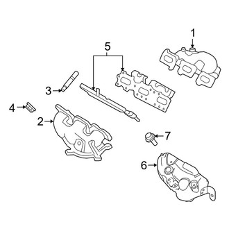 Lincoln OE - Exhaust System - Manifold (Base)