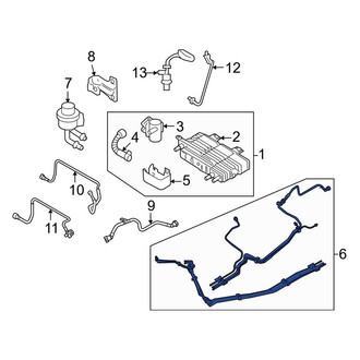 Lincoln OE - Evaporative Emissions System Lines