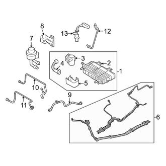 Lincoln OE - Emission System - Emission Components (Base)