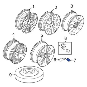 Lincoln OE - Wheel Lug Nut