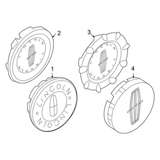 Lincoln OE - Wheels - Covers & Trim (Base)