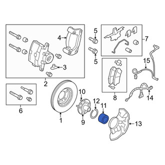 Lincoln OE - Front Wheel Bearing