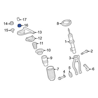 Lincoln OE - Suspension Strut Nut