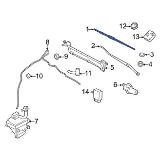 Lincoln OE - Left Wiper Blade