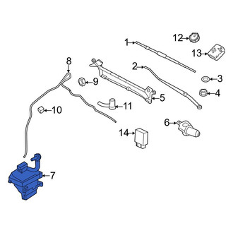 Lincoln OE - Washer Fluid Reservoir