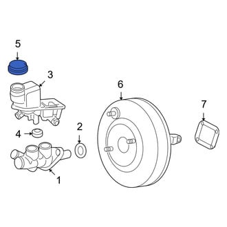 Lincoln OE - Brake Master Cylinder Reservoir Cap