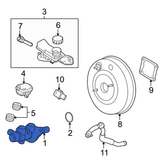 Lincoln OE - Brake Master Cylinder
