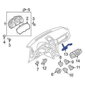 Lincoln OE - Cabin Air Temperature Sensor