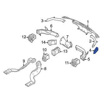 Lincoln OE - Dashboard Air Vent Trim