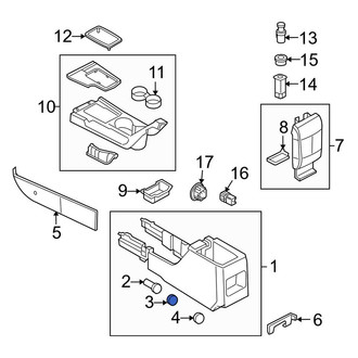 Lincoln OE - 12 Volt Accessory Power Outlet Housing