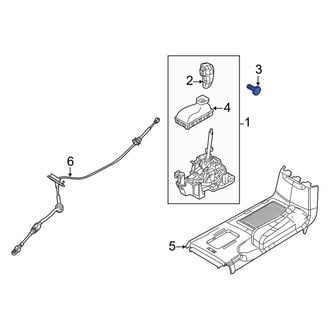 Lincoln OE - Automatic Transmission Shift Lever Knob Screw