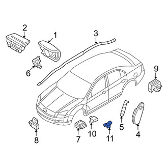 Lincoln OE - Seat Track Position Sensor