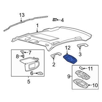 Lincoln OE - Dome Light Bracket