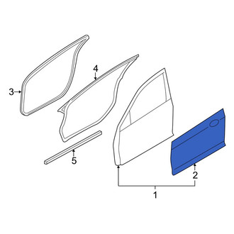 Lincoln OE - Front Left Outer Door Outer Panel