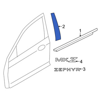 Lincoln OE - Front Left Door Applique