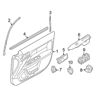 Lincoln OE - Front Door - Interior Trim