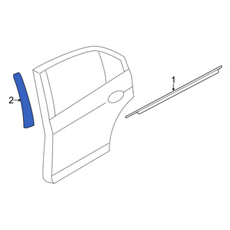 Lincoln OE - Rear Left Door Applique