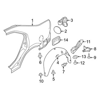 Lincoln OE - Quarter Panel & Components (Base)