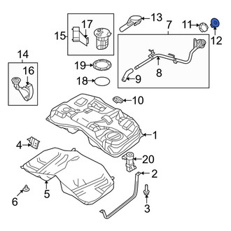 Lincoln OE - Fuel Tank Cap