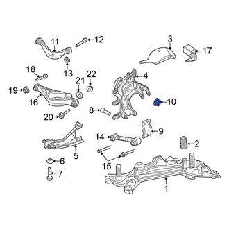 Lincoln OE - Rear Upper Suspension Control Arm Nut