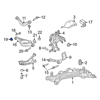 Lincoln OE - Outer Steering Tie Rod Nut
