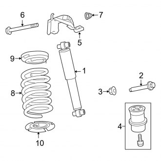 2009 Lincoln MKZ OEM Suspension Parts | Shocks, Struts — CARiD.com