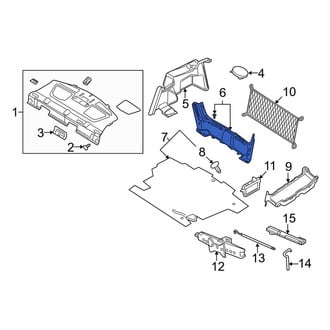 Lincoln OE - Rear Rear Body Panel Trim Panel