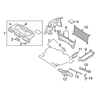 Lincoln OE - Rear Body & Floor - Interior Trim (Base)