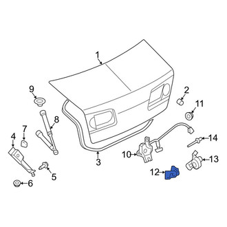 Lincoln OE - Rear Deck Lid Striker
