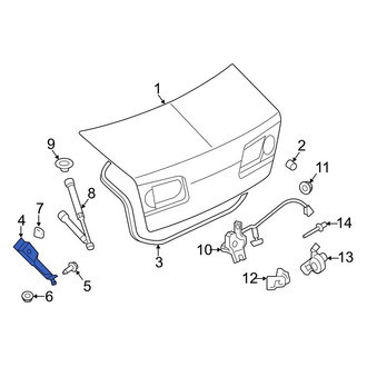 Lincoln OE - Rear Left Deck Lid Hinge