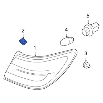 Lincoln OE - Tail Light Clip