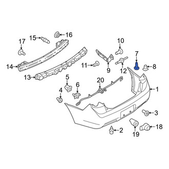 Lincoln OE - Radiator Support Splash Shield Screw