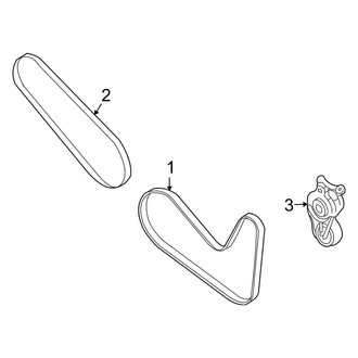 Lincoln OE - Cooling - Belts & Pulleys (Base)