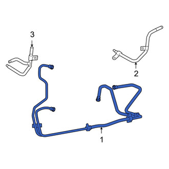 Lincoln OE - Automatic Transmission Oil Cooler Hose Assembly